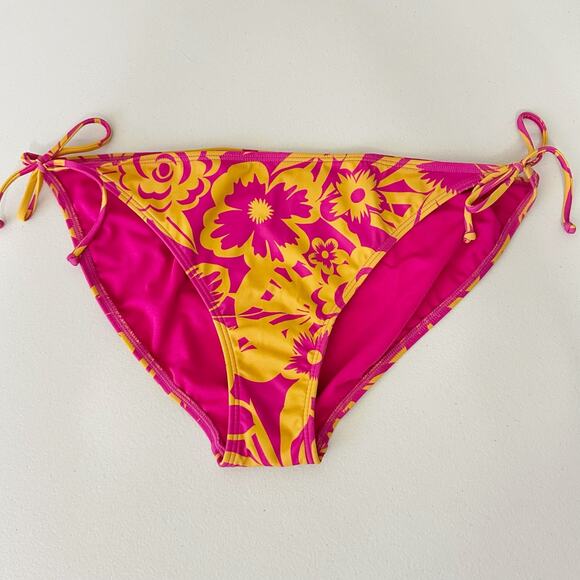 BODEN Bikini Bottoms Multi Floral Glorious British StyleTie Side NWT - Picture 1 of 8
